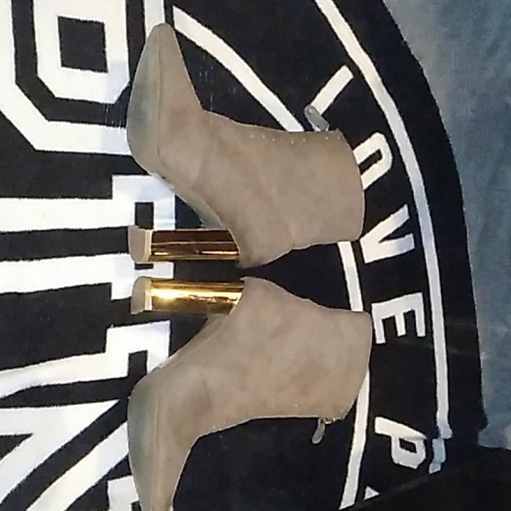 Brown booties